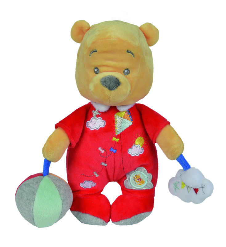  winnie pooh activity plush red 25 cm 